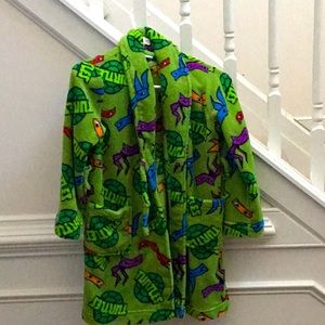 Boys Ninja Turtles bath robe